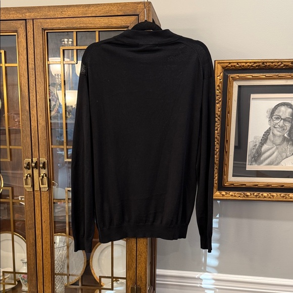 Pronto Uomo Black Turtleneck Sweater - Picture 7 of 7